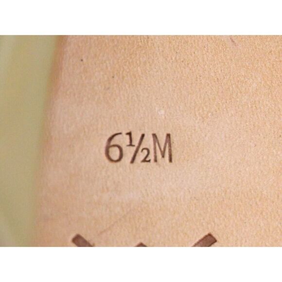 Carolinna Espinosa PATENT BEIGE REAL LEATHER HIGH HEEL POINTED PUMP SHOES 6.5M - Picture 9 of 12